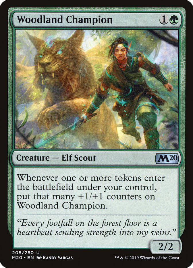 Woodland Champion [Core Set 2020] - Destination Retro
