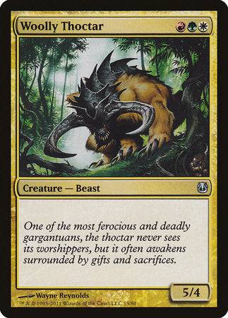 Woolly Thoctar [Duel Decks: Ajani vs. Nicol Bolas] - Destination Retro