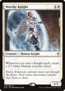 Worthy Knight (Promo Pack) [Throne of Eldraine Promos] - Destination Retro