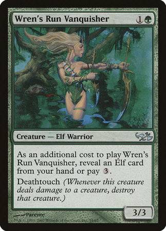 Wren's Run Vanquisher [Duel Decks: Elves vs. Goblins] - Destination Retro