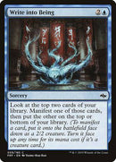 Write into Being [Fate Reforged] - Destination Retro