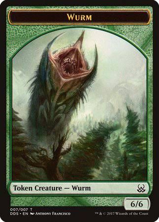 Wurm Token [Duel Decks: Mind vs. Might Tokens] - Destination Retro