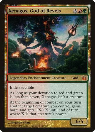Xenagos, God of Revels [Born of the Gods] - Destination Retro