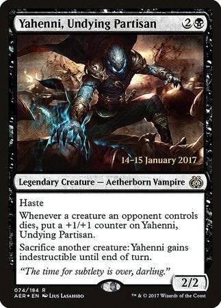 Yahenni, Undying Partisan [Aether Revolt Promos] - Destination Retro