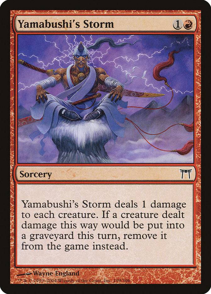 Yamabushi's Storm [Champions of Kamigawa] - Destination Retro
