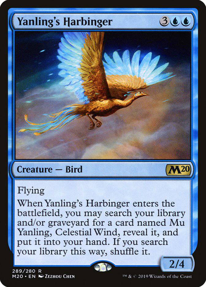 Yanling's Harbinger [Core Set 2020] - Destination Retro