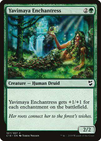 Yavimaya Enchantress [Commander 2018] - Destination Retro