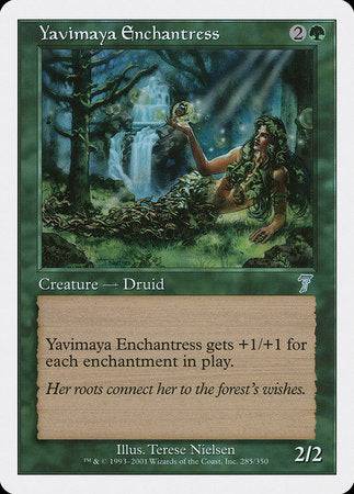 Yavimaya Enchantress [Seventh Edition] - Destination Retro