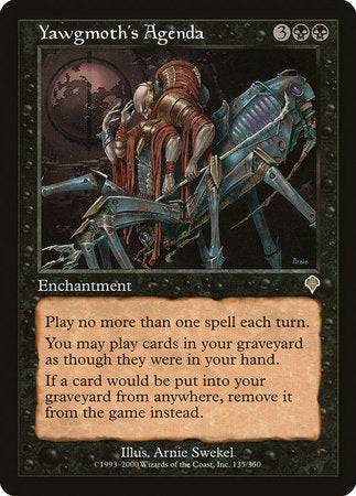 Yawgmoth's Agenda [Invasion] - Destination Retro