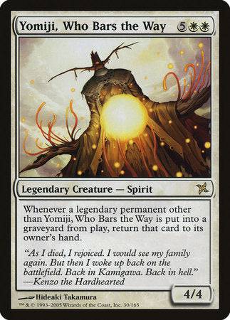 Yomiji, Who Bars the Way [Betrayers of Kamigawa] - Destination Retro