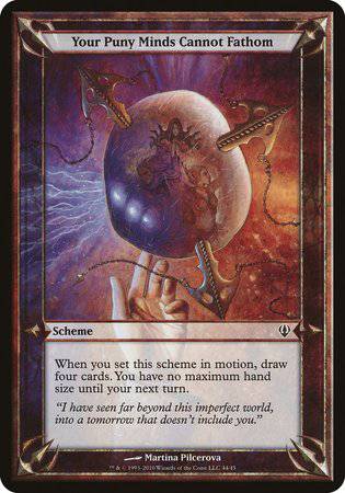 Your Puny Minds Cannot Fathom (Archenemy) [Archenemy Schemes] - Destination Retro