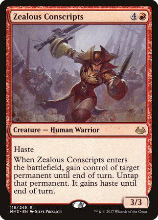 Zealous Conscripts [Modern Masters 2017] - Destination Retro