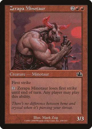 Zerapa Minotaur [Prophecy] - Destination Retro