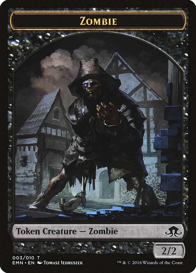 Zombie (003/010) [Eldritch Moon Tokens] - Destination Retro