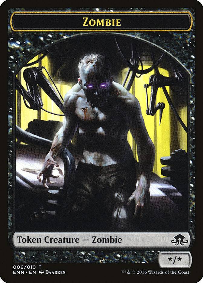 Zombie (006/010) [Eldritch Moon Tokens] - Destination Retro
