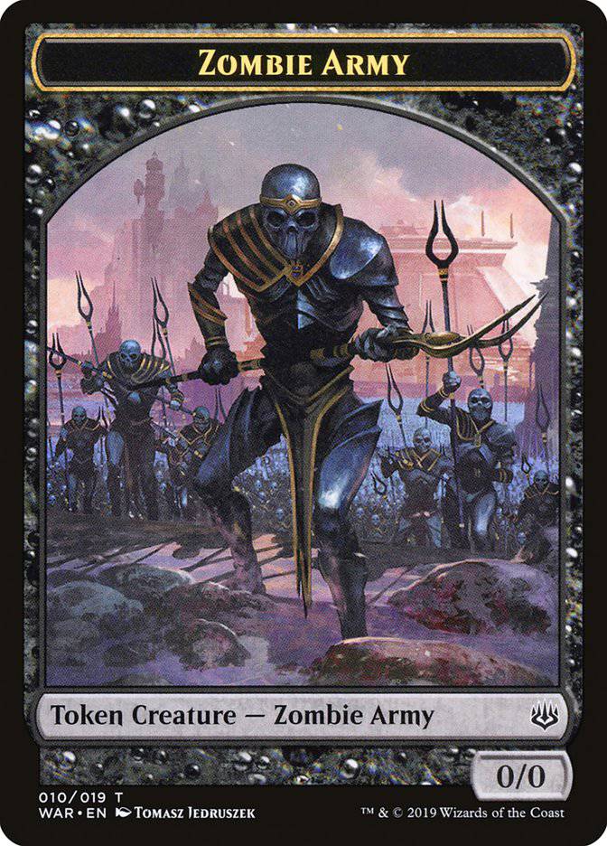 Zombie Army (010/019) [War of the Spark Tokens] - Destination Retro