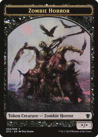 Zombie Horror Token [Dragons of Tarkir Tokens] - Destination Retro