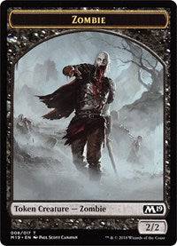 Zombie // Thopter Double-sided Token (Game Night) [Core Set 2019 Tokens] - Destination Retro