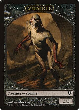 Zombie Token [Avacyn Restored Tokens] - Destination Retro