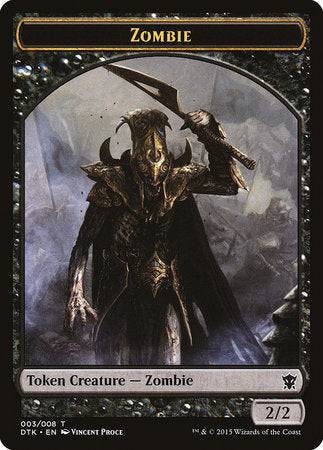 Zombie Token [Dragons of Tarkir Tokens] - Destination Retro