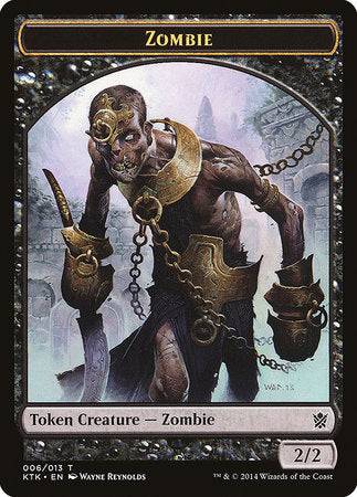 Zombie Token [Khans of Tarkir Tokens] - Destination Retro