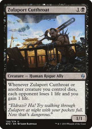 Zulaport Cutthroat [Battle for Zendikar] - Destination Retro