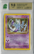 MNT - 9.0 -  Mewtwo - Rare - Legendary Collection - Destination Retro