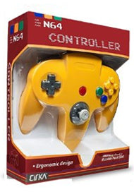 N64 Cirka Controller (Yellow) - Destination Retro