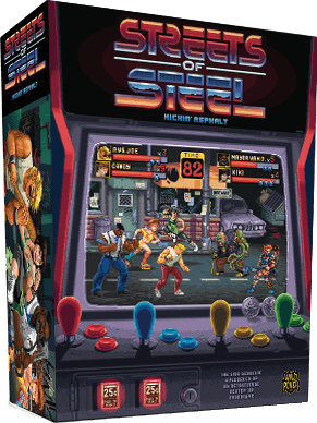 Wild Power Games Streets Of Steel: Kickin' Asphalt - Destination Retro