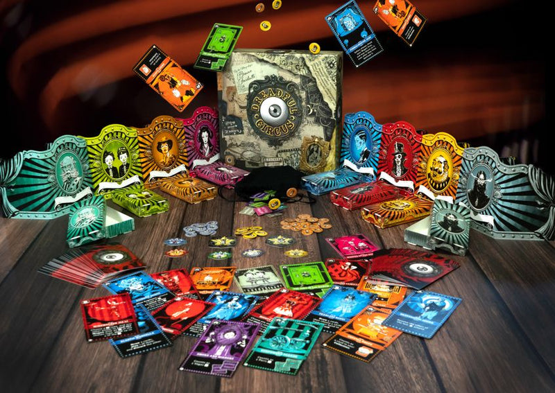 Dreadful Circus Board Game - Destination Retro