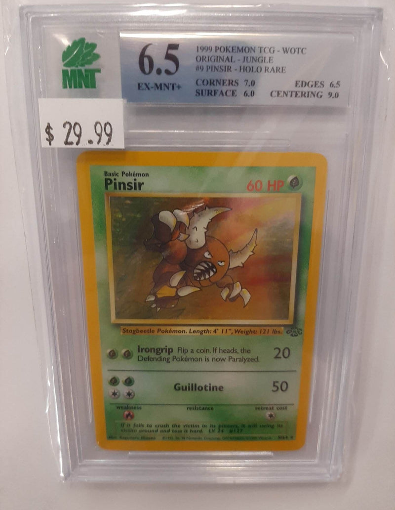 MNT - 6.5 - Pinsir - Holo Rare Jungle - Pokemon TCG - Wizards of the Coast Original Series - Destination Retro
