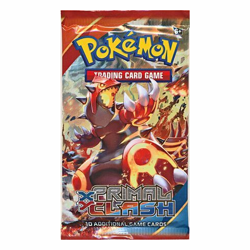 Pokemon XY Primal Clash Booster Pack - Destination Retro