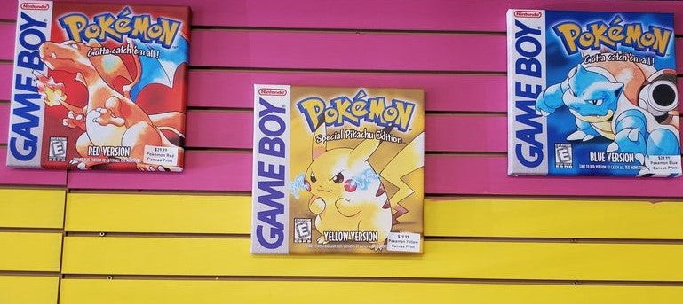 Pokemon Game Boy Cover Art Print - Destination Retro