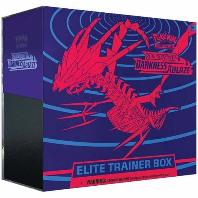 Pokémon TCG: Sword & Shield - Darkness Ablaze Elite Trainer Box - Destination Retro