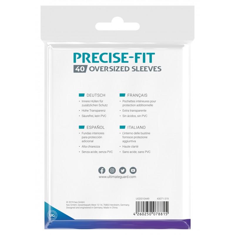 Precise-Fit Oversized Sleeves 40ct - Destination Retro