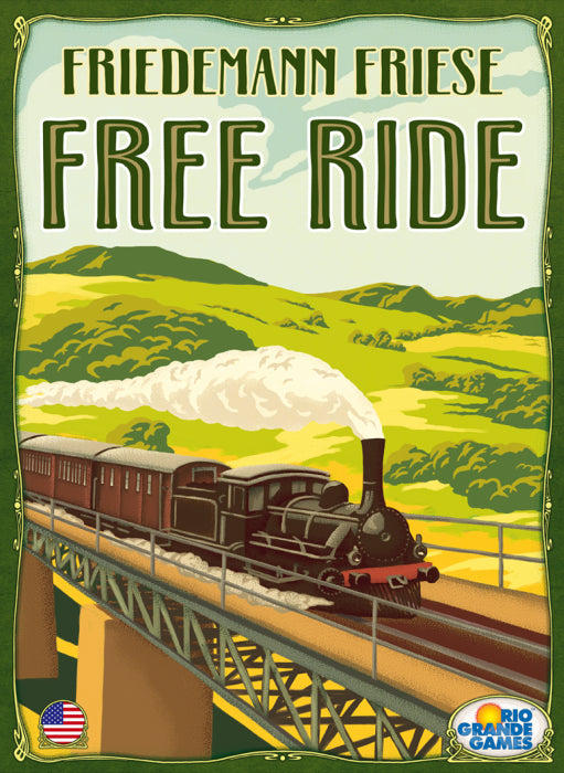 Free Ride Board Game - Destination Retro