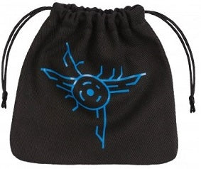 SUPPLIES - DICE BAG - GALACTIC BLACK/BLUE - Destination Retro