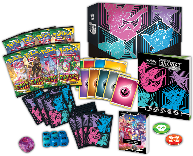 Pokmon TCG: Sword & Shield - Evolving Skies Elite Trainer Box - Sylve Pokmon TCG: Sword & Shield - Evolving Skies Elite Trainer Box - Sylve