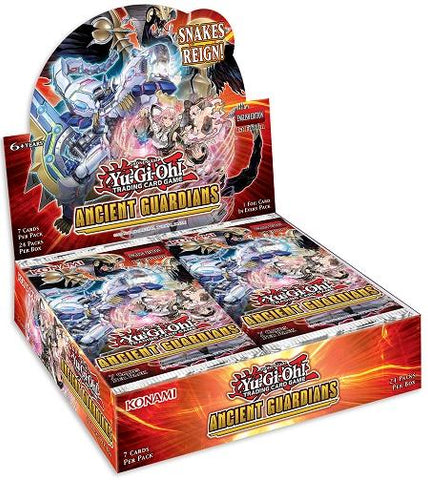 YU-GI-OH! - ANCIENT GUARDIANS - BOOSTER BOX (1ST EDITION) - Destination Retro