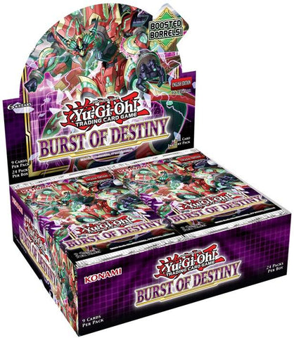 YU-GI-OH! - BURST OF DESTINY - BOOSTER BOX (1ST EDITION) - Destination Retro