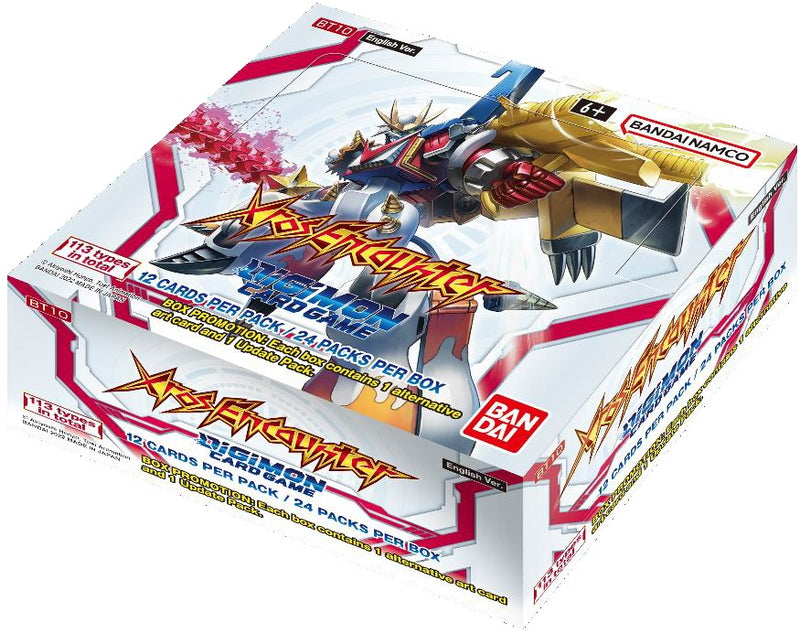 DIGIMON CARD GAME - XROS ENCOUNTER BOOSTER BOX (Available October 14) - Destination Retro