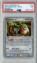 PSA - NM 7 - RAYQUAZA EX-HOLO - DEOXYS - Destination Retro
