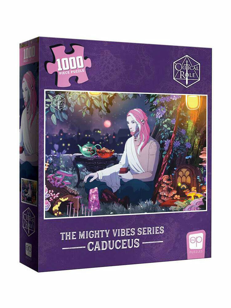 PUZZLES - Critical Role - Mighty Vibes Caduceus - 1000 PIECES - Destination Retro