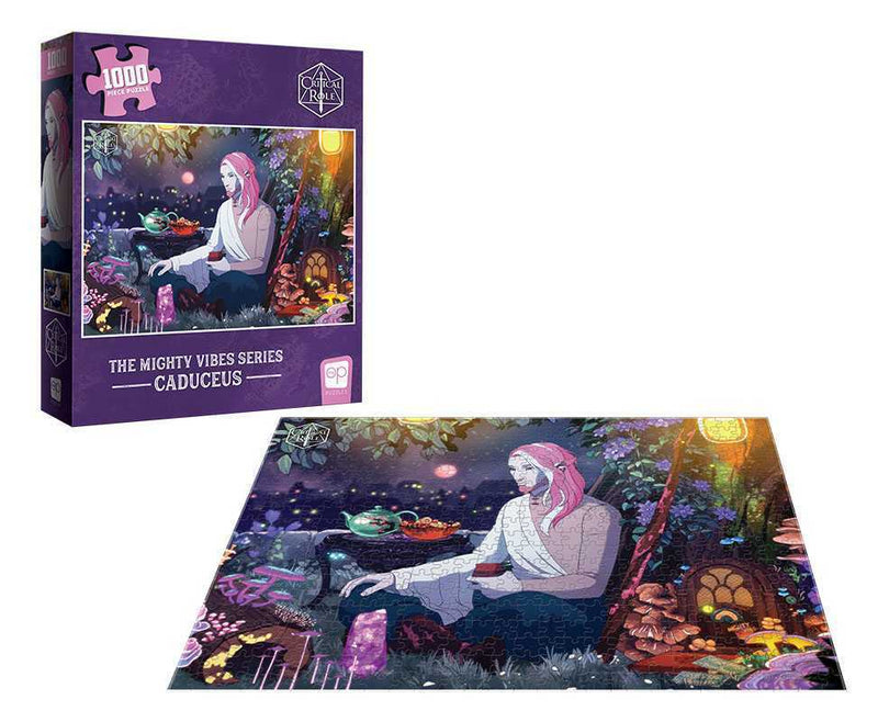 PUZZLES - Critical Role - Mighty Vibes Caduceus - 1000 PIECES - Destination Retro