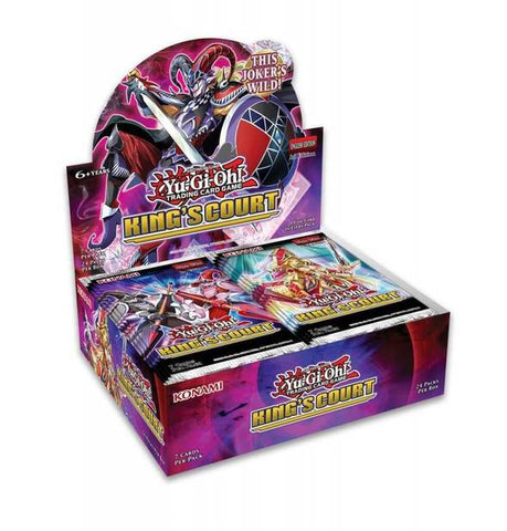 YU-GI-OH! - KING'S COURT - BOOSTER BOX (1ST EDITION) - Destination Retro