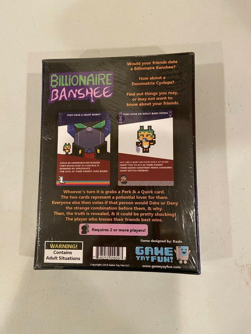 Billionaire Banshee Card Game - Destination Retro