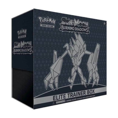 Pokemon Sun and Moon Burning Shadows Elite Trainer Box - Destination Retro