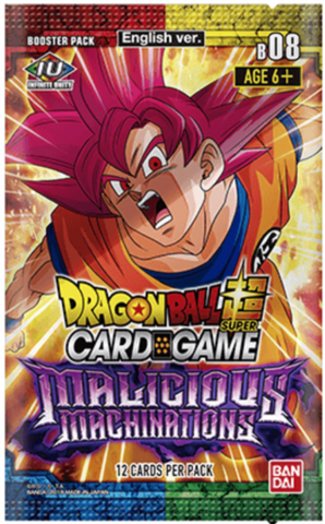 DRAGON BALL SUPER - MALICIOUS MACHINATIONS - BOOSTER PACK - Destination Retro