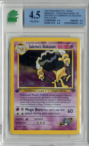 MNT - 4.5 - Sabrina's Alakazam - Holo Rare - 1st Edition - Gym Challenge - Destination Retro