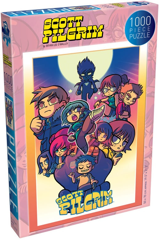 Scott Pilgrim Movie-Style Poster 1000 Piece Puzzle - Destination Retro